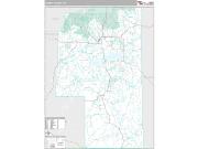 Harney County, OR <br /> Wall Map <br /> Premium Style 2024 Map