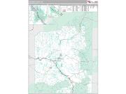 Jackson County, OR <br /> Wall Map <br /> Premium Style 2024 Map