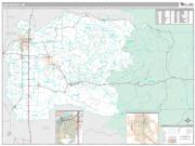 Linn County, OR <br /> Wall Map <br /> Premium Style 2024 Map