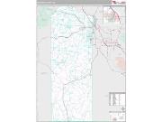 Malheur County, OR <br /> Wall Map <br /> Premium Style 2024 Map