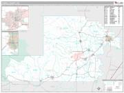 Yamhill County, OR <br /> Wall Map <br /> Premium Style 2024 Map