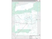 Duchesne County, UT <br /> Wall Map <br /> Premium Style 2024 Map