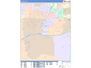 Avondale <br /> Wall Map <br /> Color Cast Style 2024 Map