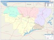 Gadsden <br /> Wall Map <br /> Color Cast Style 2024 Map