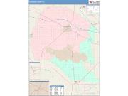 Suwannee <br /> Wall Map <br /> Color Cast Style 2024 Map