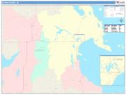 Alpena <br /> Wall Map <br /> Color Cast Style 2024 Map