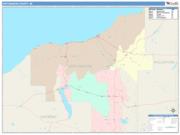 Ontonagon <br /> Wall Map <br /> Color Cast Style 2024 Map