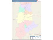 Ravalli <br /> Wall Map <br /> Color Cast Style 2024 Map