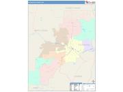 Stillwater <br /> Wall Map <br /> Color Cast Style 2024 Map