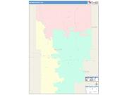Billings <br /> Wall Map <br /> Color Cast Style 2024 Map