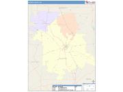 Fayette <br /> Wall Map <br /> Color Cast Style 2024 Map