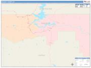 Daggett <br /> Wall Map <br /> Color Cast Style 2024 Map