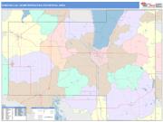 Fond du Lac <br /> Wall Map <br /> Color Cast Style 2024 Map