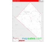 Esmeralda County, NV <br /> Wall Map <br /> Zip Code <br /> Red Line Style 2024 Map