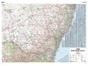 New South Wales <br /> Wall Map Map