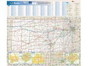 Kansas <br /> Wall Map Map