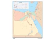 Egypt <br /> Wall Map Map