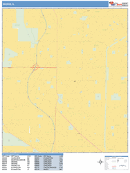 Skokie Wall Map