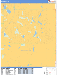 Woodbury Wall Map