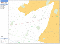 Irvington Wall Map