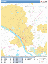 Trenton Wall Map