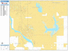 Norman Wall Map