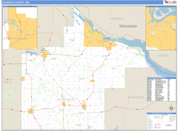 Goodhue County, MN Wall Map