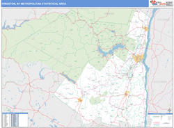 Kingston Metro Area Wall Map