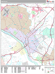 Trenton Wall Map