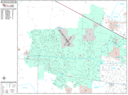 Hillsboro Wall Map