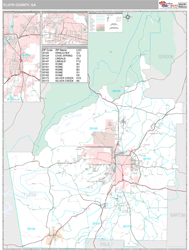 Floyd County, GA Wall Map