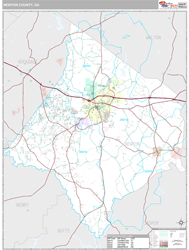 Newton County, GA Wall Map