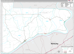 Switzerland County, IN Wall Map