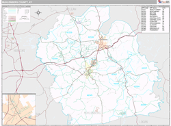 Muhlenberg County, KY Wall Map