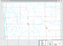 Norman County, MN Wall Map