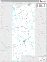 Gasconade County, MO Wall Map