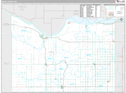 Knox County, NE Wall Map