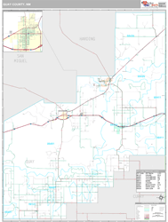 Quay County, NM Wall Map