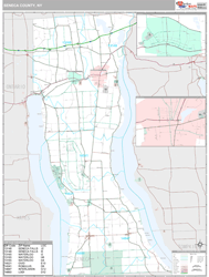 Seneca County, NY Wall Map