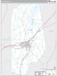 Vance County, NC Wall Map