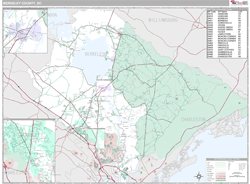 Berkeley County, SC Wall Map