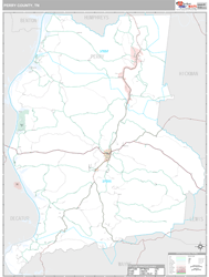 Perry County, TN Wall Map