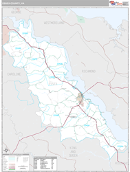 Essex County, VA Wall Map