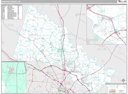 Hanover County, VA Wall Map