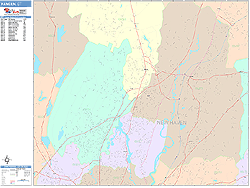 Hamden Wall Map