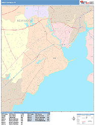 West Haven Wall Map