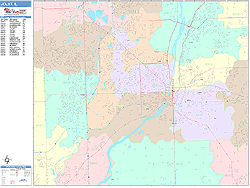 Joliet Wall Map