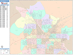 Las Vegas Wall Map