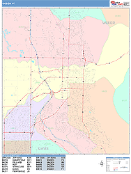 Ogden Wall Map