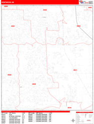 Kentwood Zip Code Wall Map